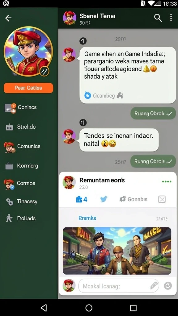 Pengalaman bermain yang seru dan mengasyikkan.