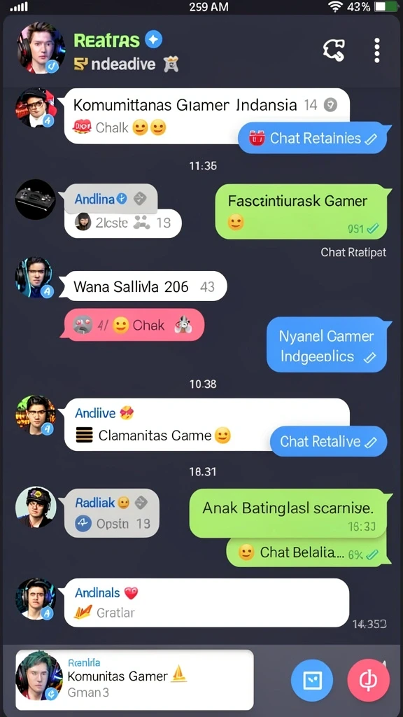 Tampilan antarmuka yang menarik dan mudah dinavigasi.