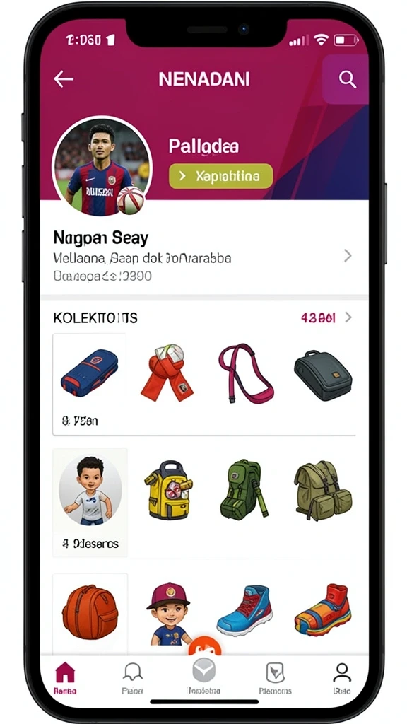 Tampilan utama aplikasi 8364 yang menarik.