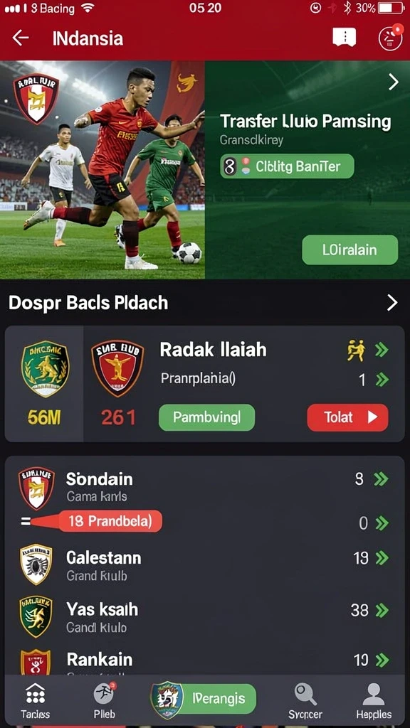 Beragam permainan judi yang tersedia untuk dimainkan.