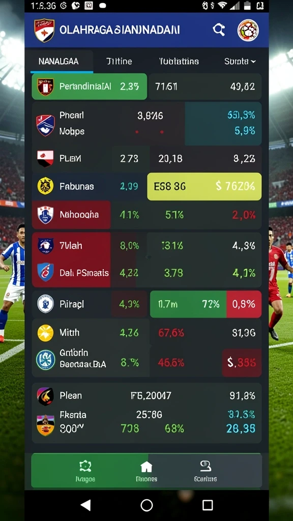 Tampilan antarmuka yang mudah dinavigasi dan menarik.