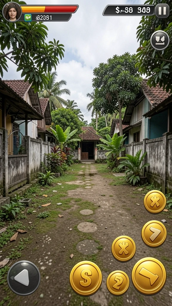 Screenshot menunjukkan antarmuka utama aplikasi yang menarik.