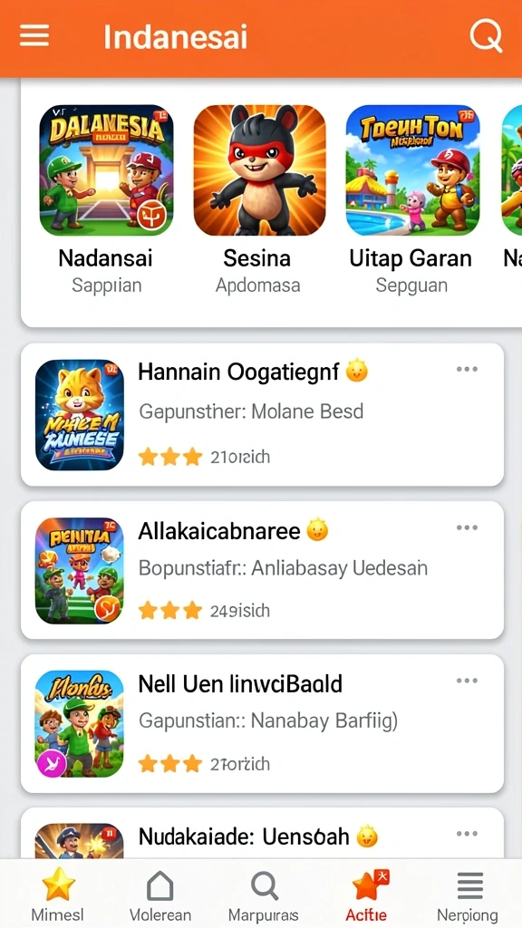 Grafis permainan yang memukau dan suara yang menghibur.