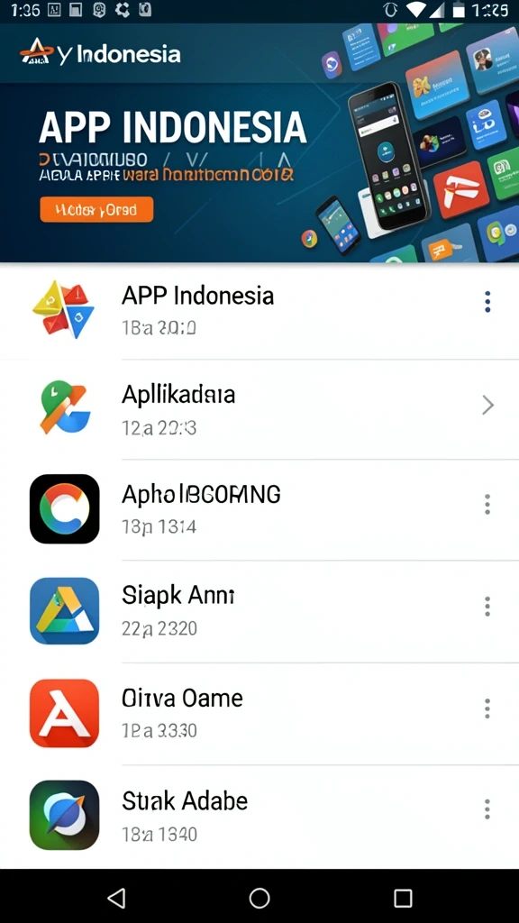 Tampilan antarmuka yang user-friendly.