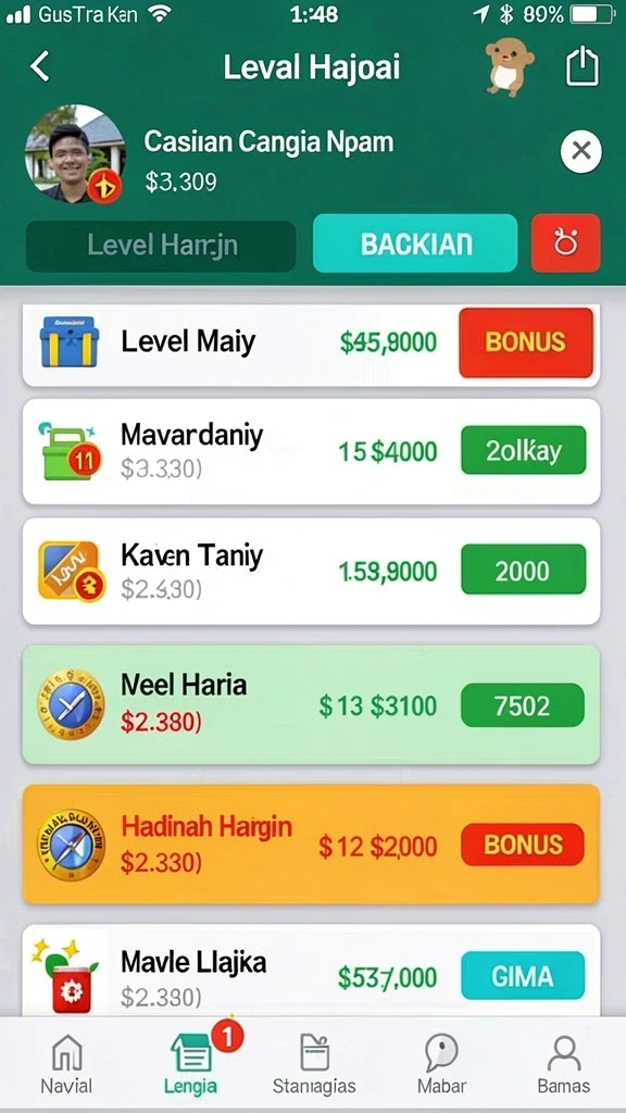 Beragam mode permainan yang seru dan menantang.