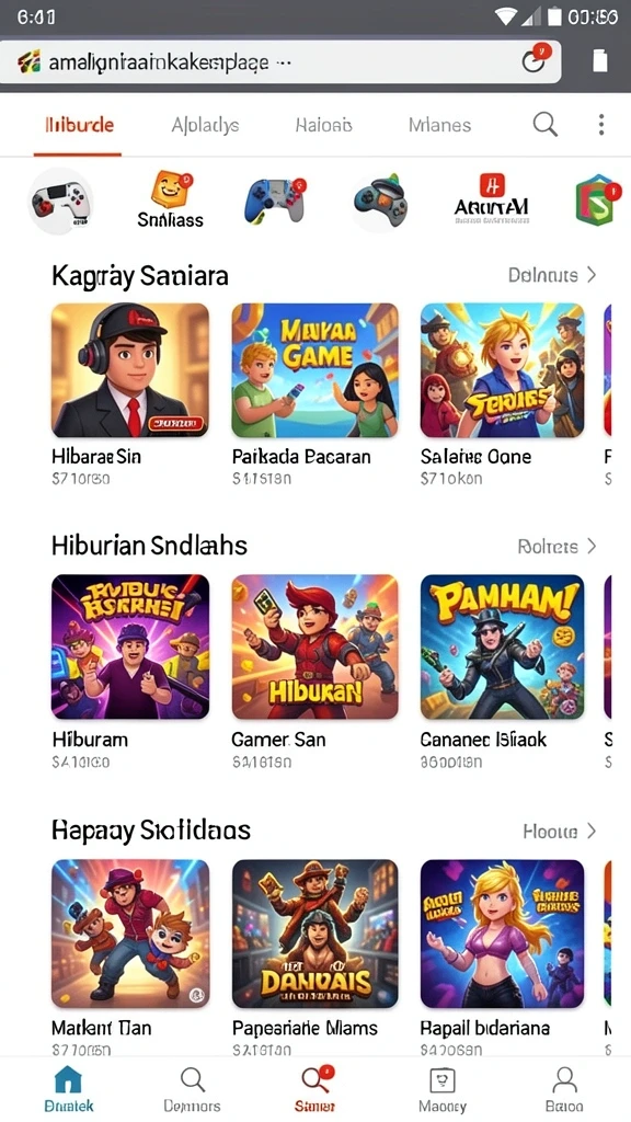 Gambar menunjukkan karakter utama dalam aksi mendebarkan.