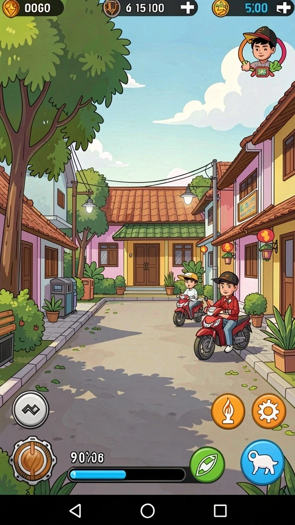 Tampilan antarmuka yang menarik dan mudah digunakan.