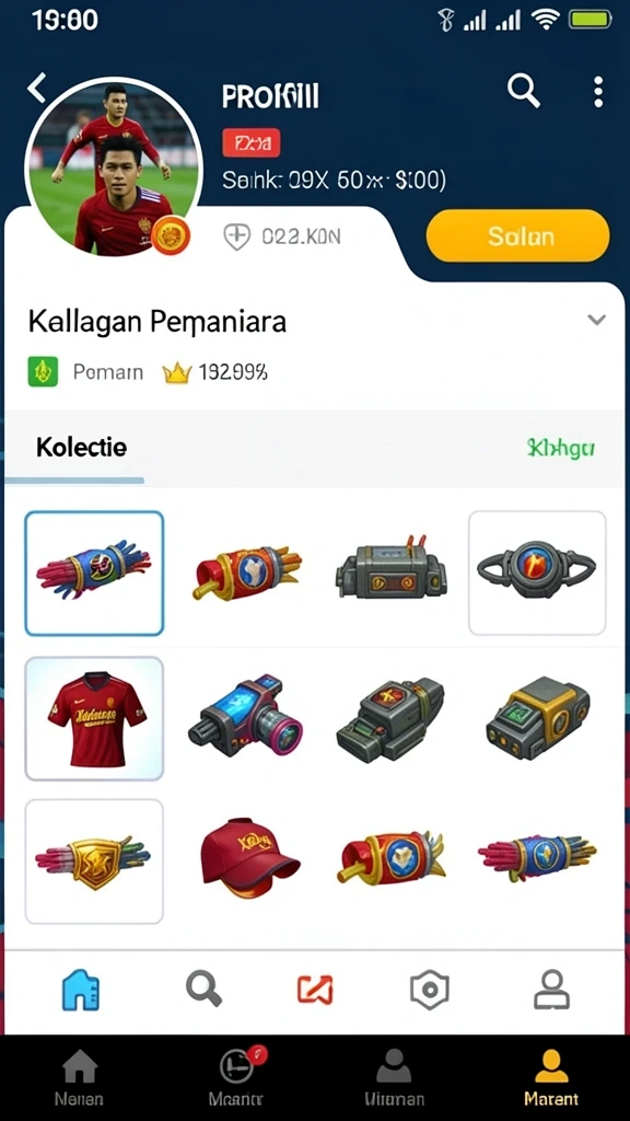 Screenshot fitur bonus harian yang menggiurkan.