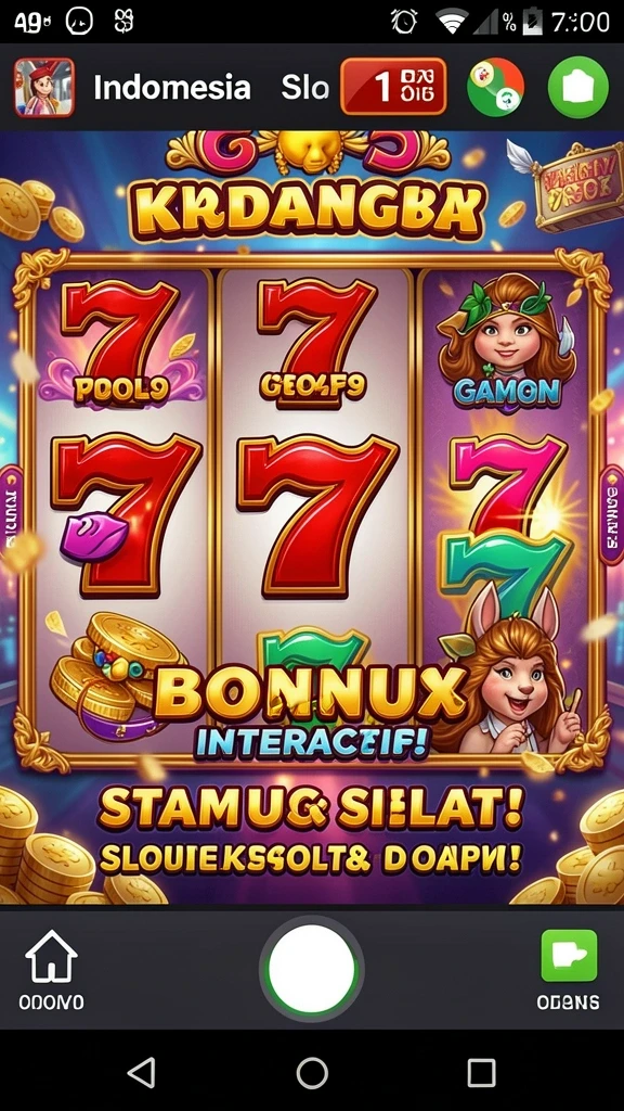 Tampilan antarmuka aplikasi GACOR668 yang menarik.