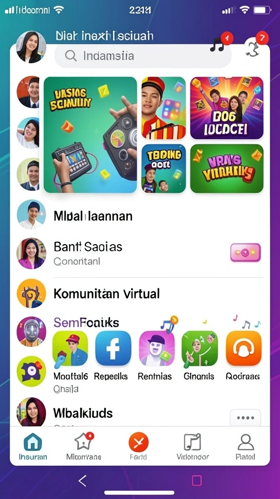 Ilustrasi permainan slot yang mengasyikkan.