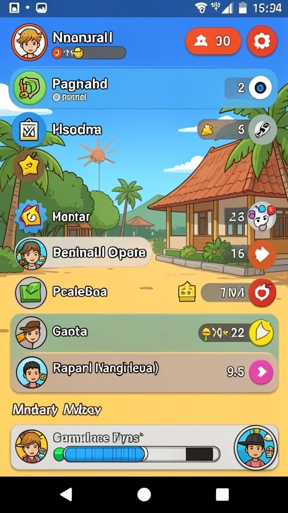 Tangkapan layar menampilkan karakter utama dalam aksi.