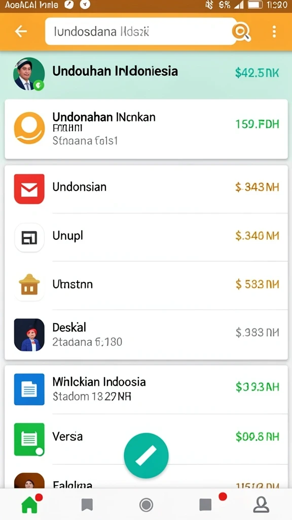 Tampilan antarmuka yang menarik dan intuitif.