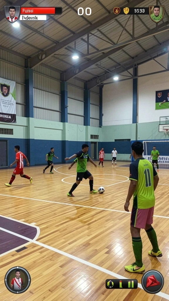 Karakter unik yang menambah keseruan permainan.