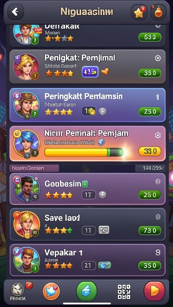 Tantangan menarik di setiap level membuat adrenalin meningkat.