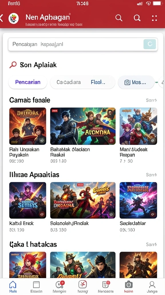 Tampilan antarmuka JABARTOTO yang modern dan intuitif.