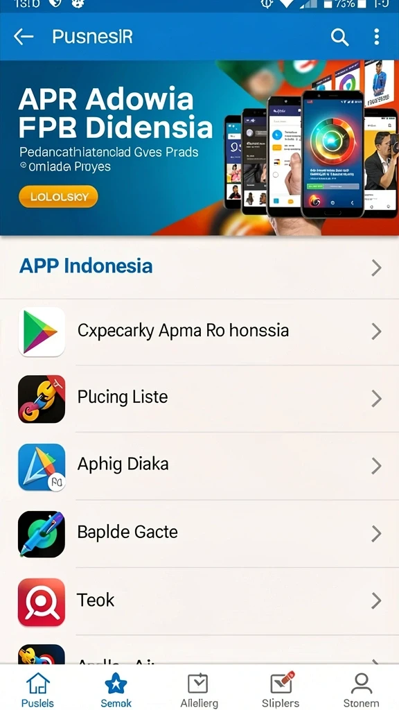 Screenshot ketiga: Antarmuka komunitas yang aktif di JKTOK.