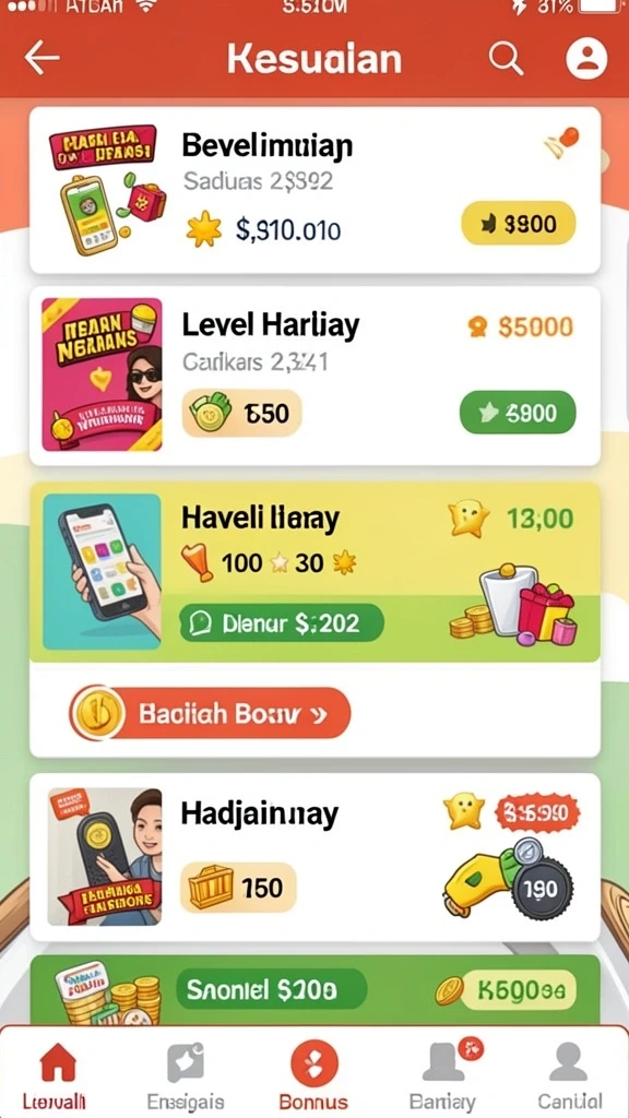 Mode multiplayer yang seru dan kompetitif.