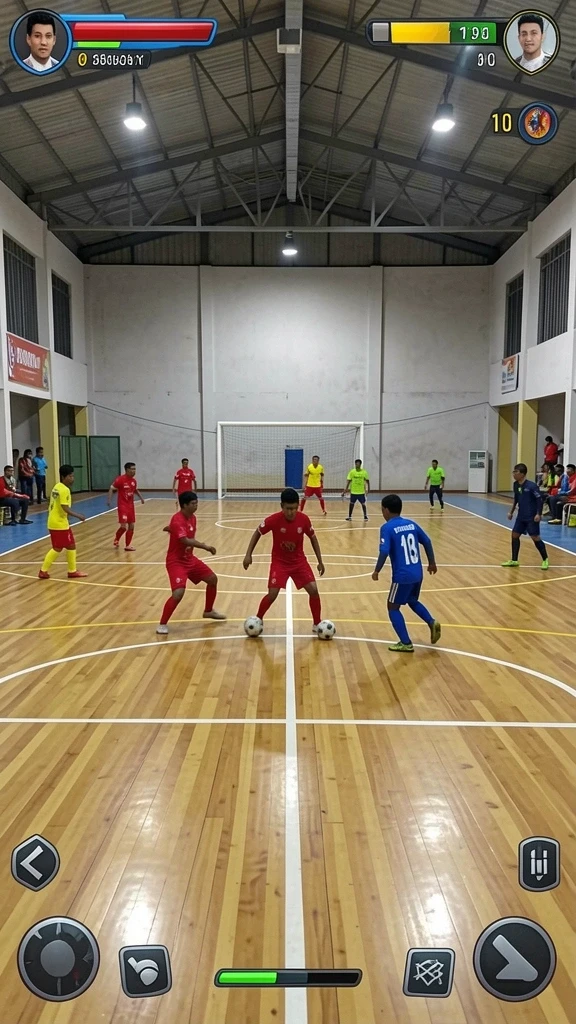 Contoh level yang menantang untuk dimainkan.
