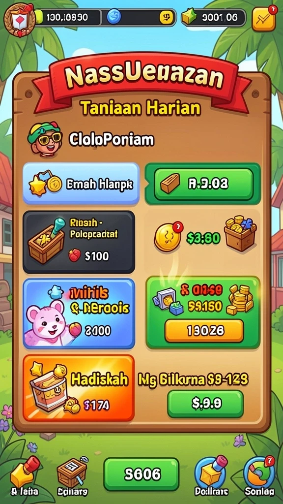 Screenshot menampilkan karakter yang menarik dan beragam.