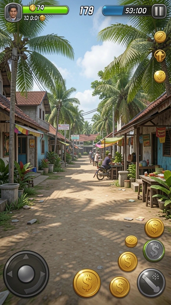 Tampilan utama aplikasi LUKYMINO yang menarik.