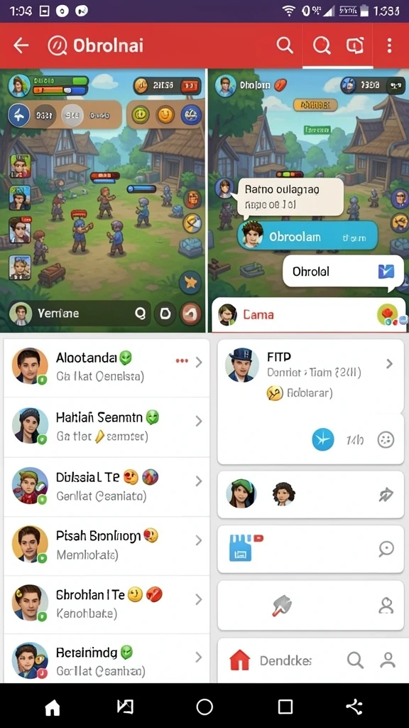 Cuplikan gameplay yang menampilkan fitur multiplayer.