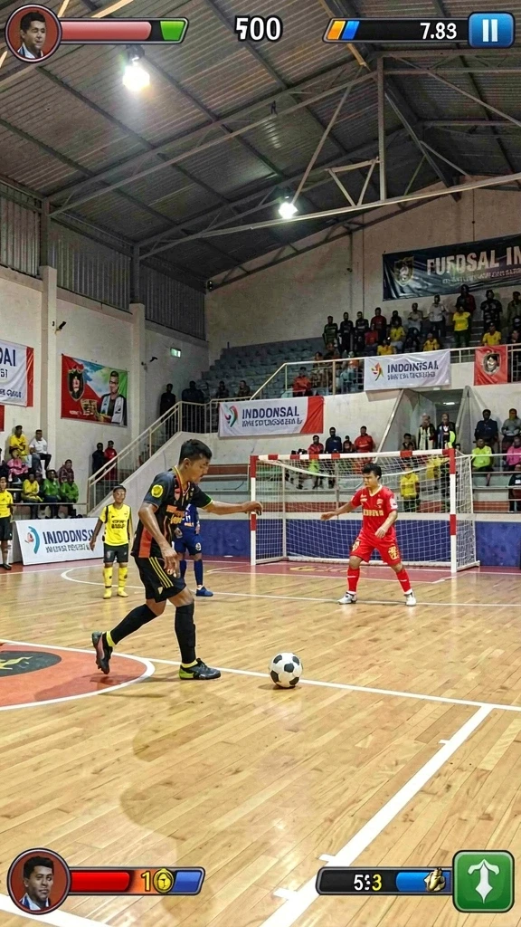 Tampilan antarmuka aplikasi yang menarik dan user-friendly.