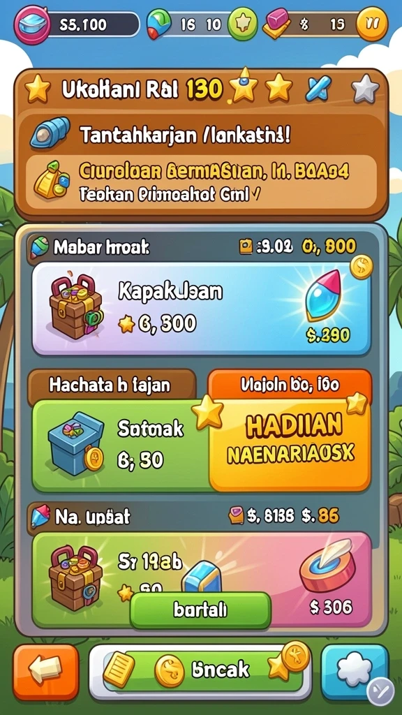 Antarmuka pengguna yang intuitif dan mudah digunakan.