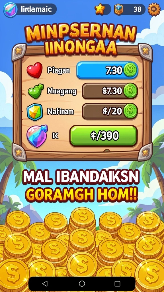 Tampilan slot klasik dengan desain modern.