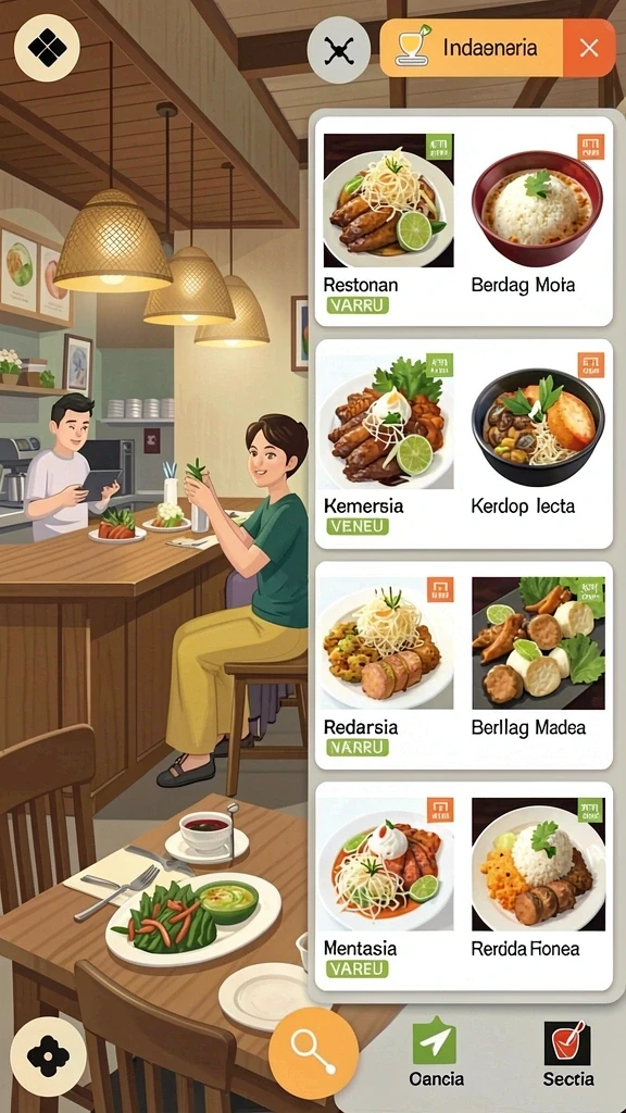 Screenshoot saat bermain mini-game seru.