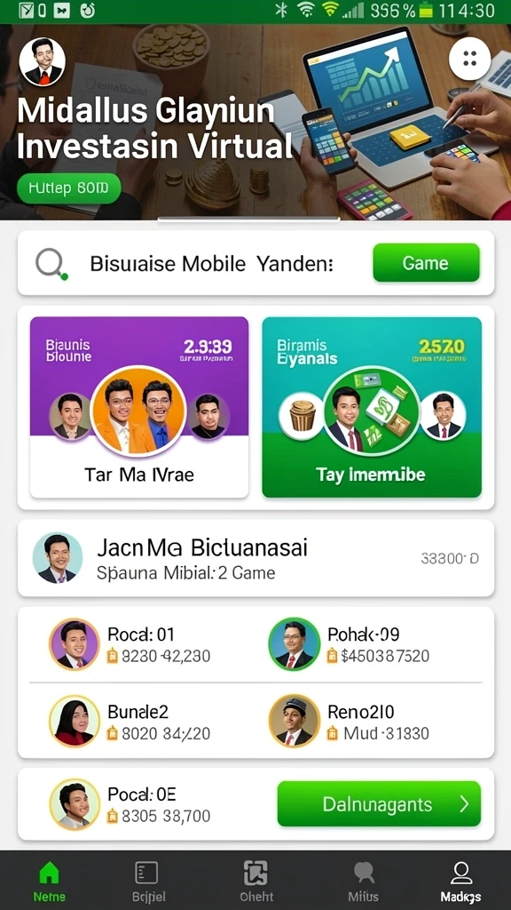 Leaderboards untuk bersaing dengan pemain lain.