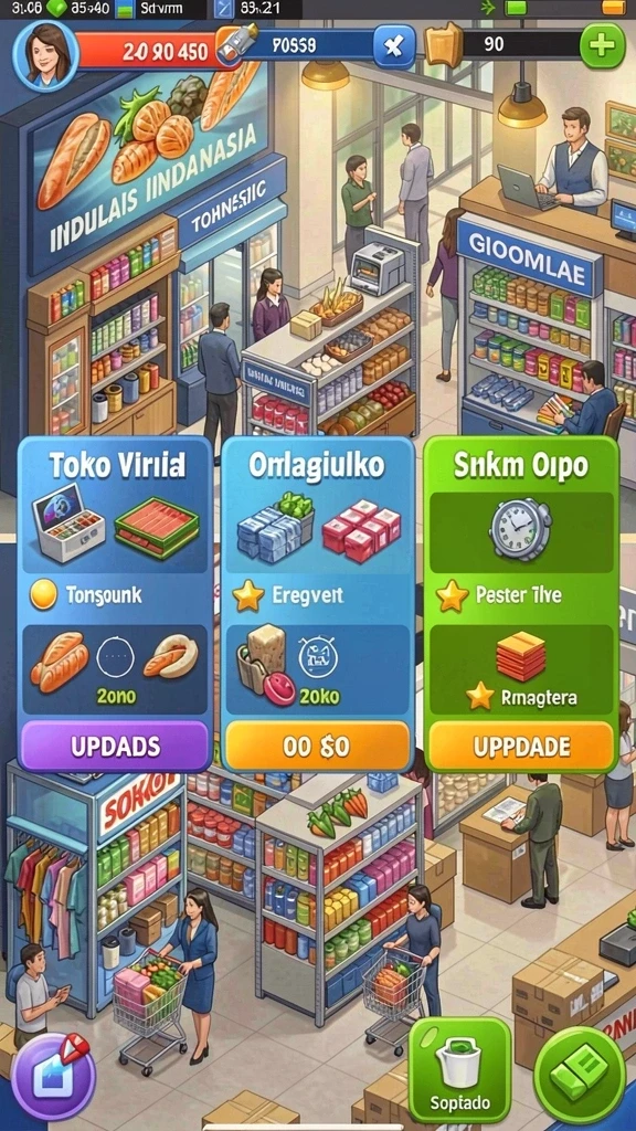 Fitur multiplayer memungkinkan kompetisi seru dengan teman.