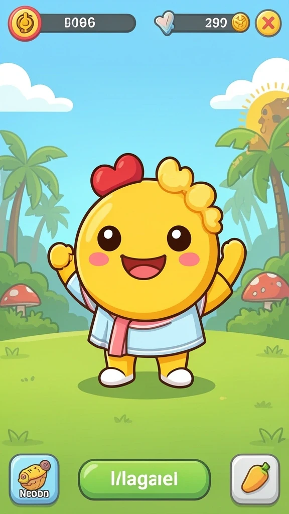 Lingkungan game yang luas dan penuh petualangan.