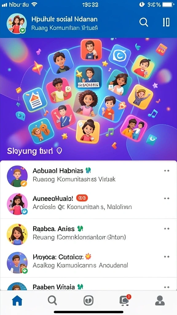 Screenshot pertarungan epik melawan monster kuat.