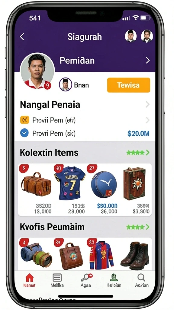 Grafis yang memukau dan detail yang tajam.