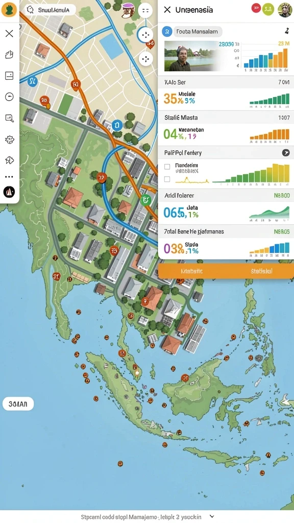 Fitur permainan yang variatif dan seru.