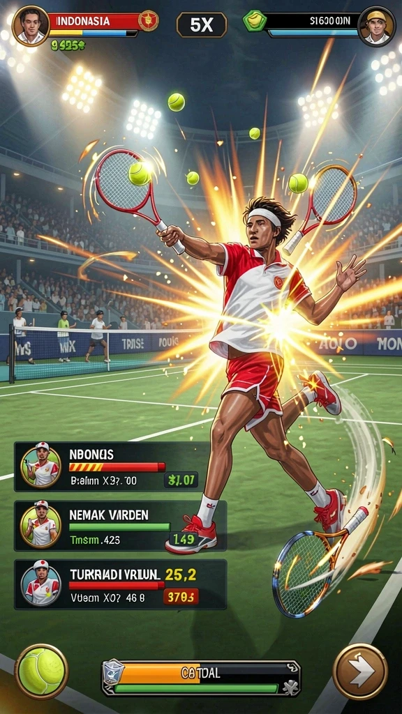 Pengguna yang bersenang-senang dalam mode multiplayer seru.