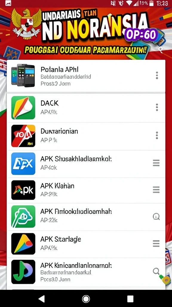 Tema permainan yang beragam dan menarik untuk dipilih.