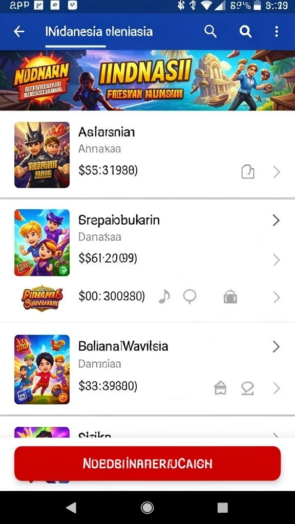 Level permainan yang beragam dan menyenangkan.
