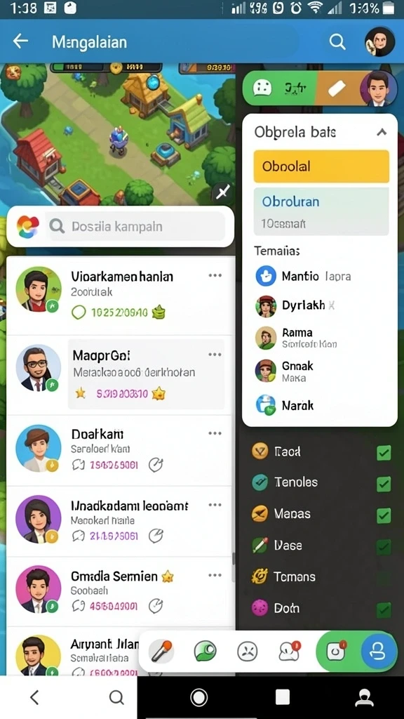 Screenshot 1: Tampilan awal permainan yang menarik.